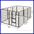 Heavy duty large dog cage for sale cheap / the iron fence dog kennel wholesale